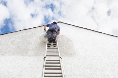 Peinture extérieure à Coullons — façades et ravalement